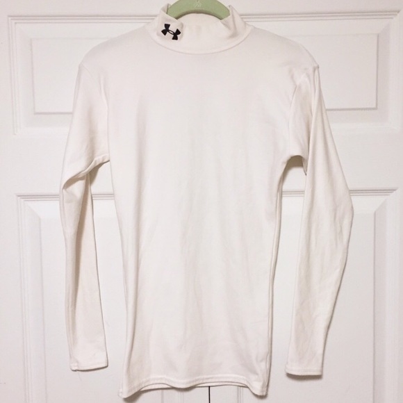Under Armour Other - Under Armour | Cold Gear white turtleneck small